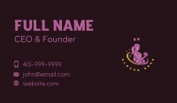 Feminine Dumbbell Gym Business Card Image Preview