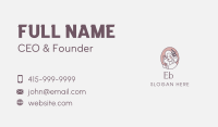 Woman Organic Beauty Business Card Image Preview