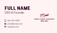 Aesthetic Woman Eyelash Business Card Image Preview