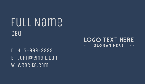 Business Branding Wordmark Business Card Design Image Preview