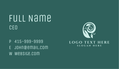 Eco Friendly Plant  Business Card Image Preview
