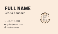 Beer Barrel Brewery Business Card Image Preview