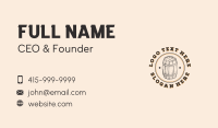 Beer Barrel Brewery Business Card Image Preview