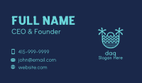 Blue Sunrise Beach   Business Card Image Preview