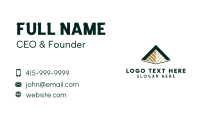 Corporate Pyramid Arrow Business Card Image Preview