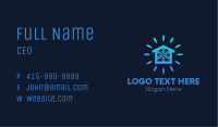 Winter Snow House Business Card Image Preview