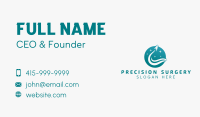 Circle Sparkle Arrow  Business Card Image Preview