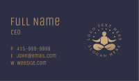 Yoga Zen Wellness Business Card Image Preview
