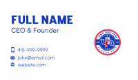 Plumbing Repair Wrench Business Card Design