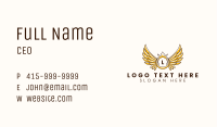 Wing Crown Royalty Business Card Image Preview
