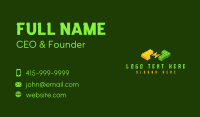 Construction Lego Thunder Business Card Design