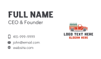 Beer Brewer Truck Delivery Business Card Image Preview