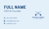 Pressure Washing Home Cleaning Business Card Design