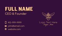 Golden Eagle Key Business Card Design
