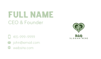 Love Heart Dollar Letter S Business Card Image Preview