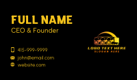 Delivery Truck Logistics Business Card Preview