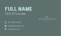 Elegant Scent Wordmark Business Card Image Preview