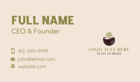 Healthy Organic Coconut Business Card Image Preview