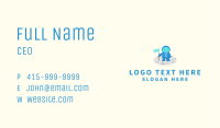 Space Astronaut Mascot  Business Card Image Preview