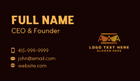 Real Estate Roof Maintenance Business Card Design