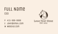 Royal King Horse Business Card Image Preview