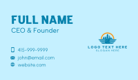 Building Wing Town Business Card Design
