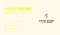 Gelato Ice Cream  Business Card Design