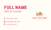 Preschool Building Block TOy Business Card Preview