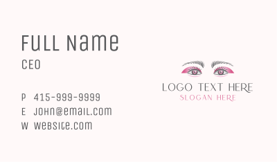 Cosmetic Beauty Eye Business Card Image Preview
