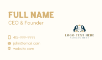 Elegant Horse Crest Business Card Image Preview