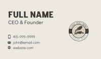 Author Hand Quill Business Card Design