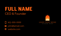 Indian Traditional Archway Business Card Image Preview