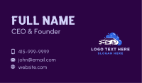 Auto Wash Cleaning Business Card Design