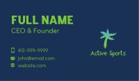 Tropical Tree Pen  Business Card Image Preview