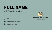 Cute Nighttime Baby Business Card Image Preview