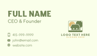 Backyard Lawn Gardening Business Card Image Preview