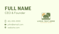 Backyard Lawn Gardening Business Card Preview