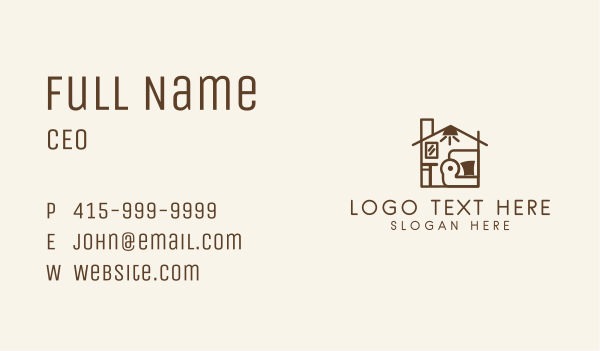 Home Furniture Store Business Card Design Image Preview