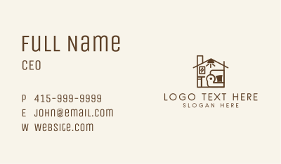 Home Furniture Store Business Card Image Preview