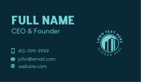 Tower City Building Business Card Image Preview