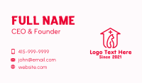 Cat Animal Shelter Business Card Image Preview