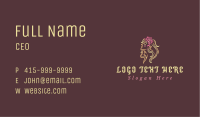 Floral Beauty Goddess Business Card Image Preview
