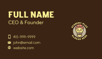 Gamer Skull Cap Business Card Image Preview