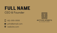 Premium Hotel Club Business Card Image Preview