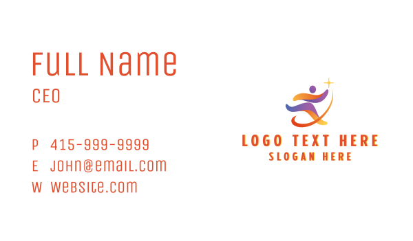 Leadership Charity People Business Card Design Image Preview