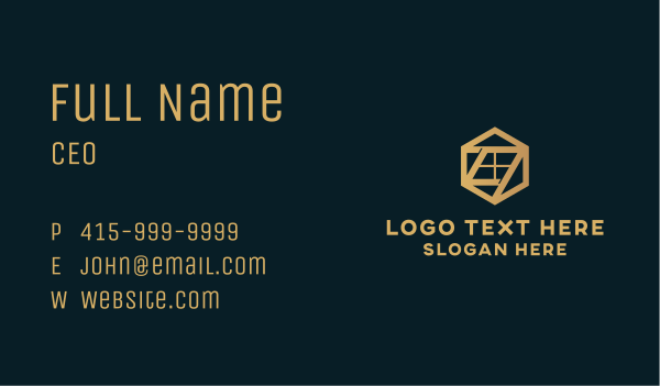 House Residence Roofing Business Card Design Image Preview