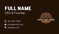 Hammer Builder Tradesman Business Card Design