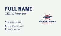Wrench Gear Repair Business Card Image Preview