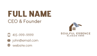 House Trowel Renovation Business Card Image Preview