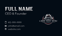 Automotive Garage Mechanic Business Card Preview